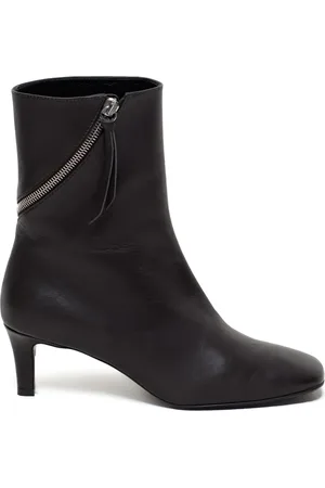 Closed Stiefel aus Leder 60mm