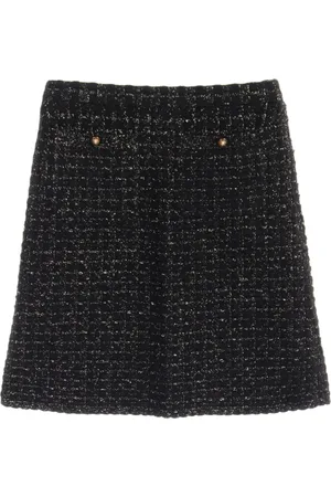 CHANEL 1986-1988 Tweed-Rock