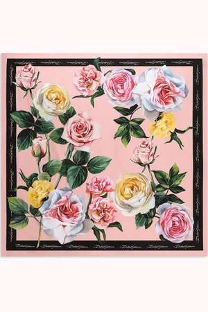 Dolce & Gabbana Schal mit Blumen-Print