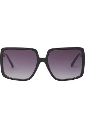Karl Lagerfeld Längliche Sonnenbrille mit Logo
