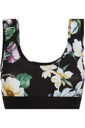 Dolce & Gabbana Cropped-Top mit Print