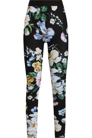 Dolce & Gabbana Leggings mit Blumen-Print