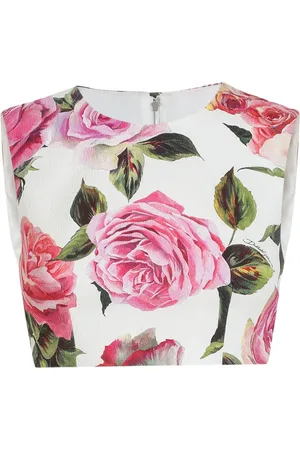 Dolce & Gabbana Cropped-Top mit Print