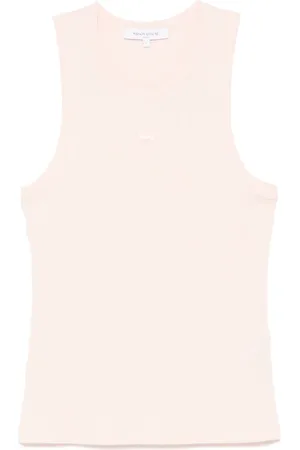 Maison Kitsuné Geripptes Baby Fox Tanktop