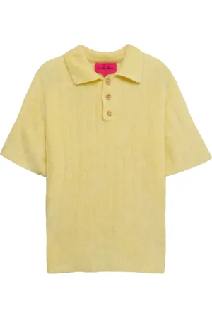 THE ELDER STATESMAN Poloshirt aus Chenille