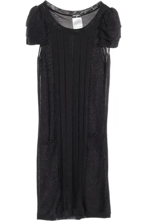CHANEL 1986-1988 Lurex-Strickkleid