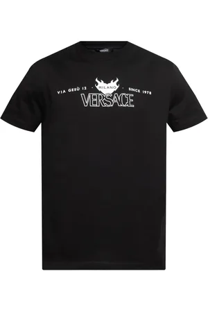 VERSACE T-Shirt mit Logo-Print