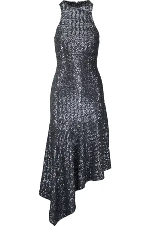 Michael Kors Asymmetrisches Kleid aus Lurex