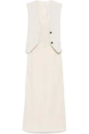 TELA Maxikleid mit Westendetail