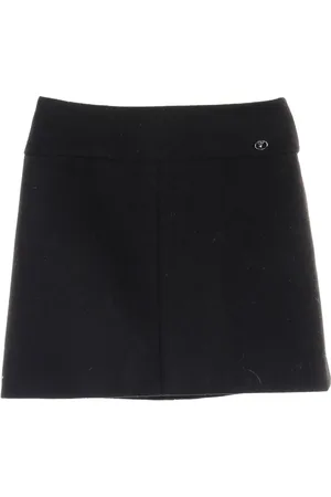 CHANEL 1986-1988 Wollrock