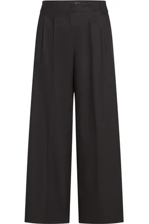 Karl Lagerfeld Wide-Leg-Hose mit Bundfalten