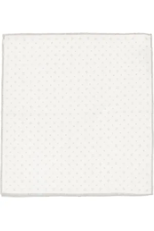ELEVENTY Einstecktuch mit Blumen-Print