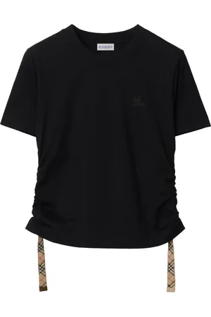 Burberry T-Shirt mit Raffungen