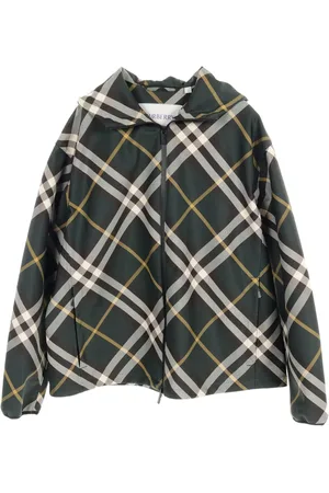 Burberry 2010s Mega Check Kapuzenjacke