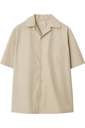 Burberry Hemd mit Logo-Stickerei
