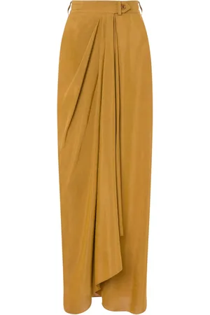 Alberta Ferretti Drapierter Maxirock