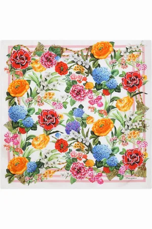 Dolce & Gabbana Schal mit Blumen-Print