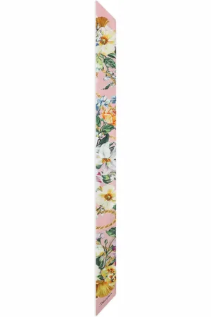 Dolce & Gabbana Stirnband mit Blumen-Print