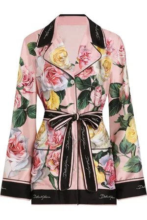 Dolce & Gabbana Hemd mit Blumen-Print