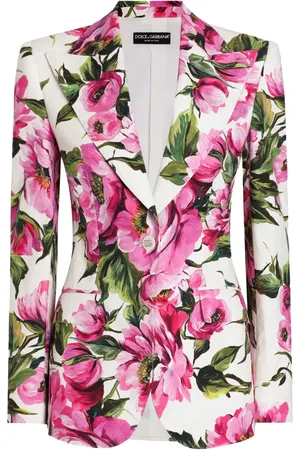 Dolce & Gabbana Blazer mit Blumen-Print