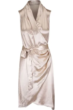 Kiton Minikleid aus Satin
