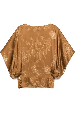 Styland Bluse mit Blumen-Print