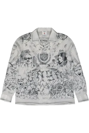 Casablanca Hemd mit grafischem Print
