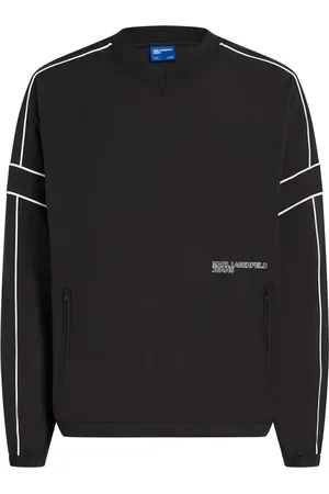 Karl Lagerfeld Sweatshirt mit V-Ausschnitt