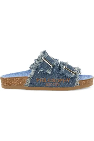 PHILOSOPHY DI LORENZO SERAFINI Jeans-Pantoletten
