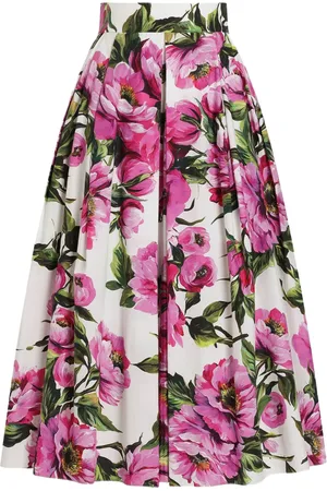 Dolce & Gabbana Midirock mit Print