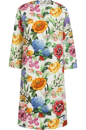 Dolce & Gabbana Mantel mit Blumen-Print