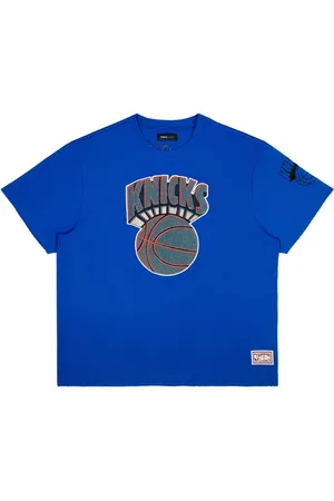 Purple Brand NY Knicks T-Shirt aus Mesh