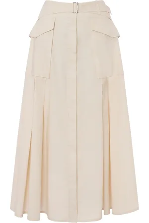 Alberta Ferretti Midirock mit Gürtel