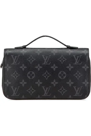 LOUIS VUITTON 2016 langes Monogram Eclipse Zippy XL Portemonnaie