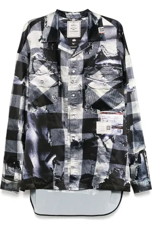 Maison Mihara Yasuhiro Hemd mit grafischem Print