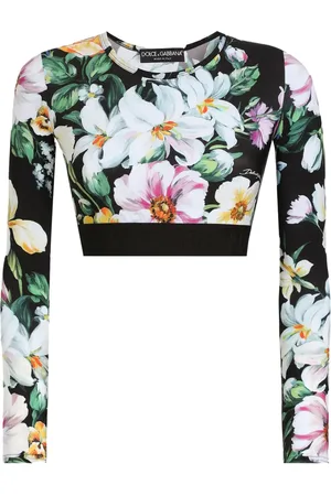 Dolce & Gabbana T-Shirt mit Blumen-Print