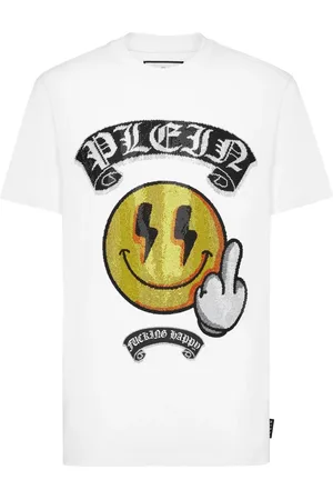 Philipp Plein T-Shirt mit grafischem Stempel