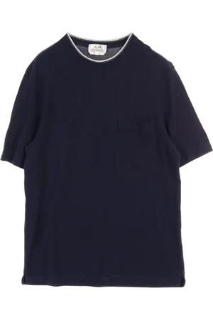 Hermès 2010s T-Shirt mit Logo-Stickerei