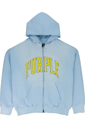 Purple Brand HWT "Blue" Hoodie aus Fleece
