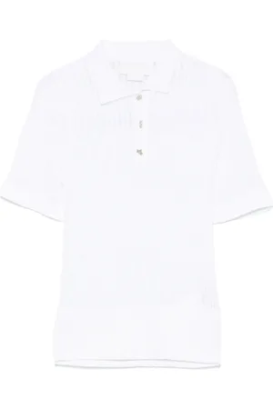 GENNY Geripptes Poloshirt