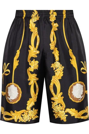 VERSACE Cameo Shorts aus Seide