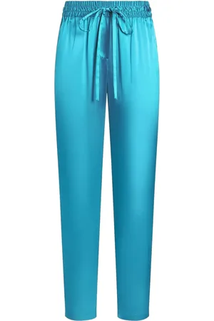 Dolce & Gabbana Hose aus Satin mit Kordelzugbund