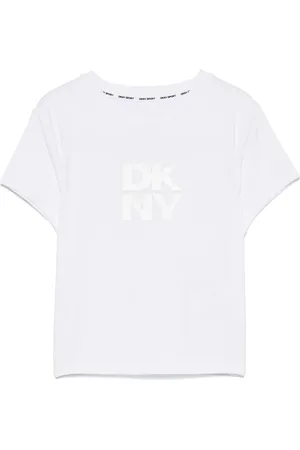 DKNY Cropped-T-Shirt mit Logo