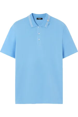 VERSACE Poloshirt mit Medusa-Stickerei