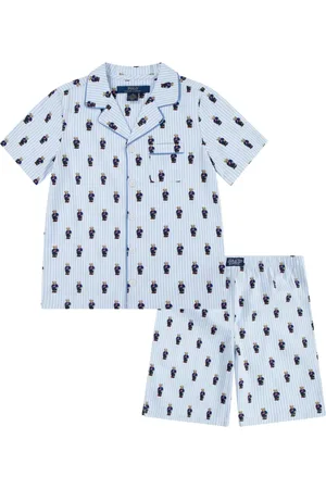 Ralph Lauren Pyjama mit Teddy-Motiv