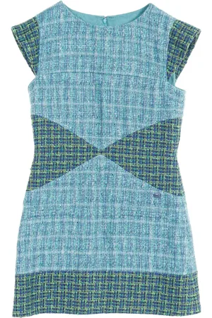 CHANEL 1986-1988 Tweed-Kleid