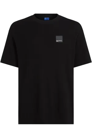 Karl Lagerfeld T-Shirt aus Waffelstrick
