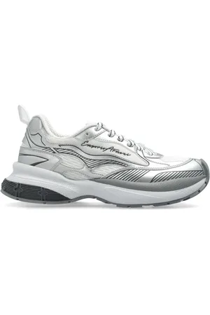 Emporio Armani Sneakers mit Logo-Prägung