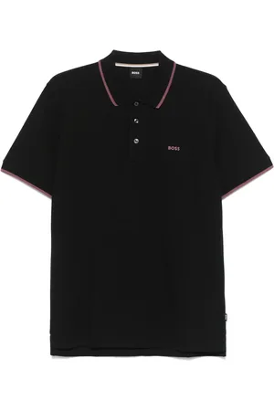HUGO BOSS Poloshirt mit Logo-Applikation