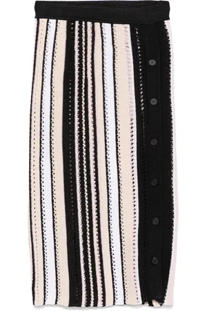 Missoni Gestreifter Midirock
